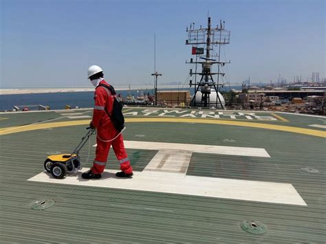 helipad friction testing|helideck inspection.